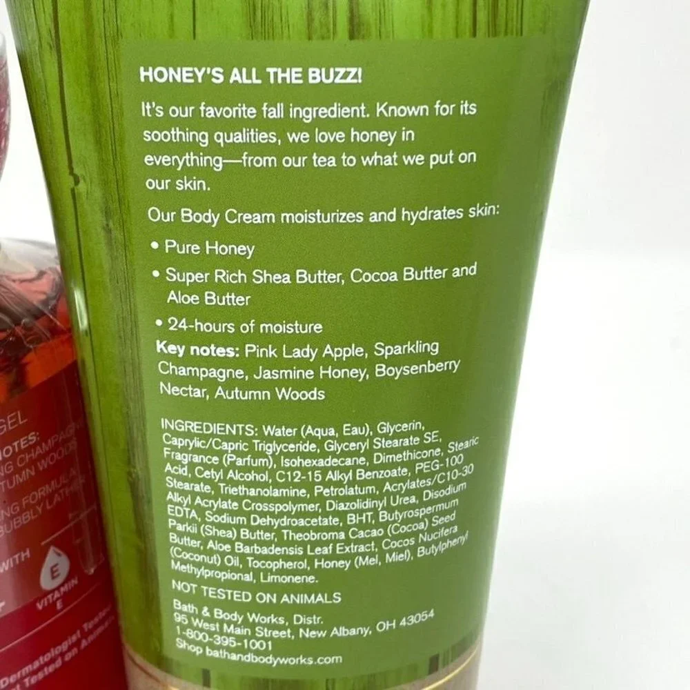 Bath & Body Works includes single